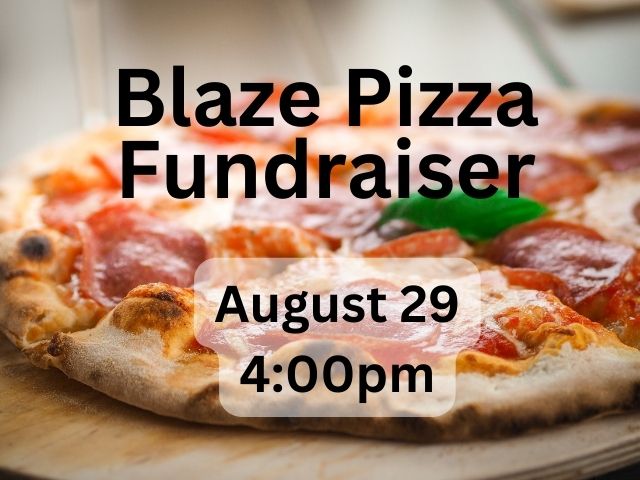 Agape Christian School Blaze Pizza Fundraiser