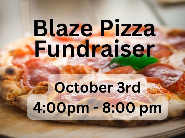 Blaze Pizza Fundraiser Agape Christian School