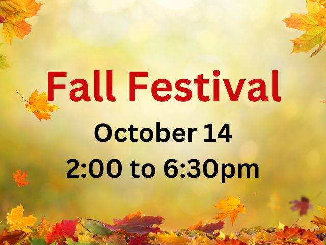 Fall Festival Agape Christian School