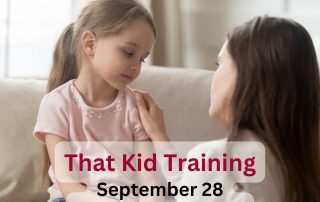 That Kid Training at Agape Christian School