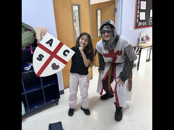 Agape Christian School students posing and smiling